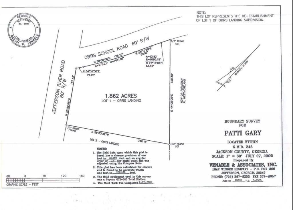 other sold at 0 Orrs School Road, Jefferson, GA 30549