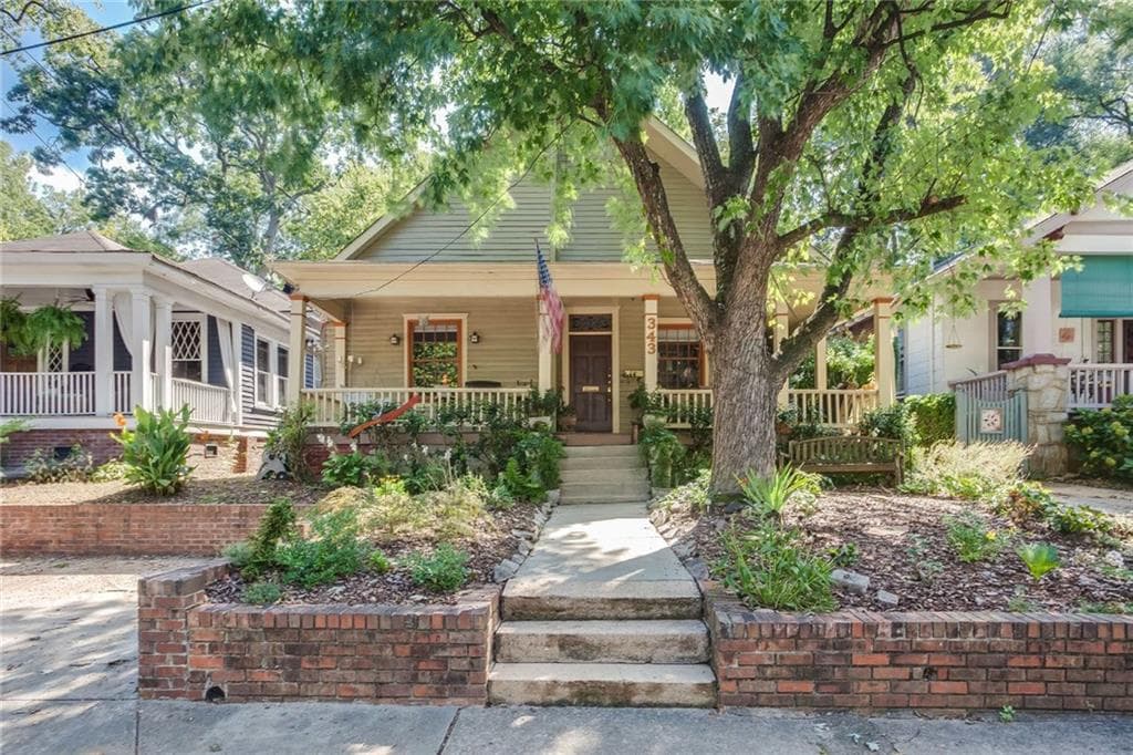 2 bedroom, 1,170 sq ft single family residence sold at 343 Josephine Street, Atlanta, GA 30307