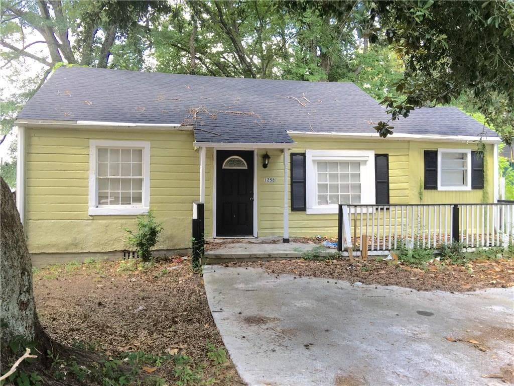 3 bedroom, 1,020 sq ft single family residence sold at 1258 Bolton Road, Atlanta, GA 30331