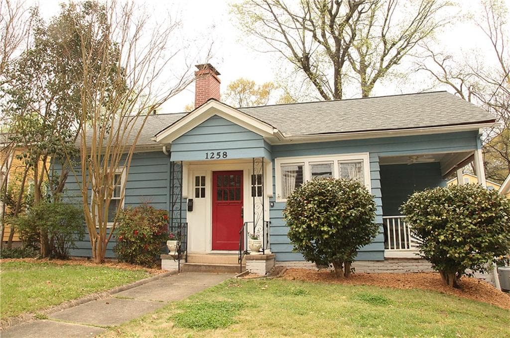 3 bedroom, 1,438 sq ft single family residence sold at 1258 Euclid Avenue, Atlanta, GA 30307