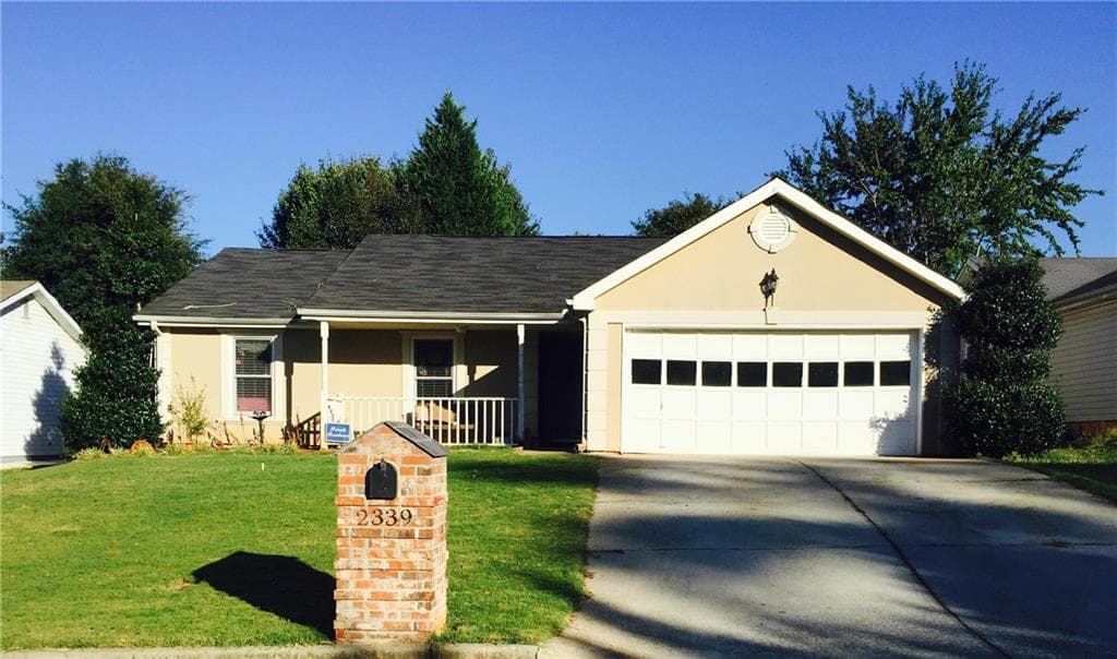 3 bedroom single family residence sold at 2339 Morning Dew Place, Lawrenceville, GA 30044