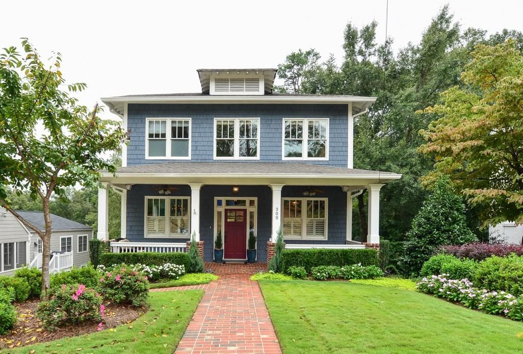 4 bedroom single family residence sold at 309 Delmont Drive, Atlanta, GA 30305