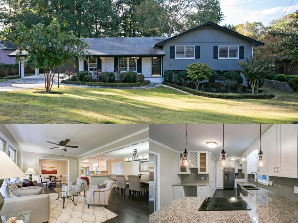 3 bedroom, 2,055 sq ft single family residence sold at 3036 Haverford Lane, Marietta, GA 30067