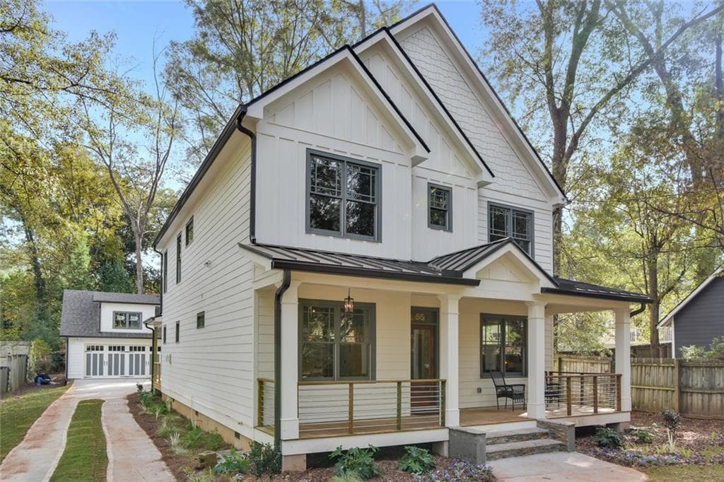 4 bedroom, 2,635 sq ft single family residence sold at 55 Fayetteville Road, Atlanta, GA 30317