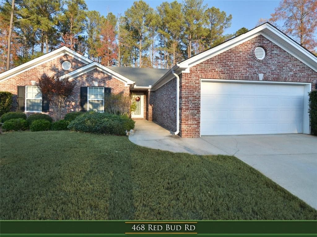3 bedroom, 1,684 sq ft single family residence sold at 468 Red Bud Road, Jefferson, GA 30549
