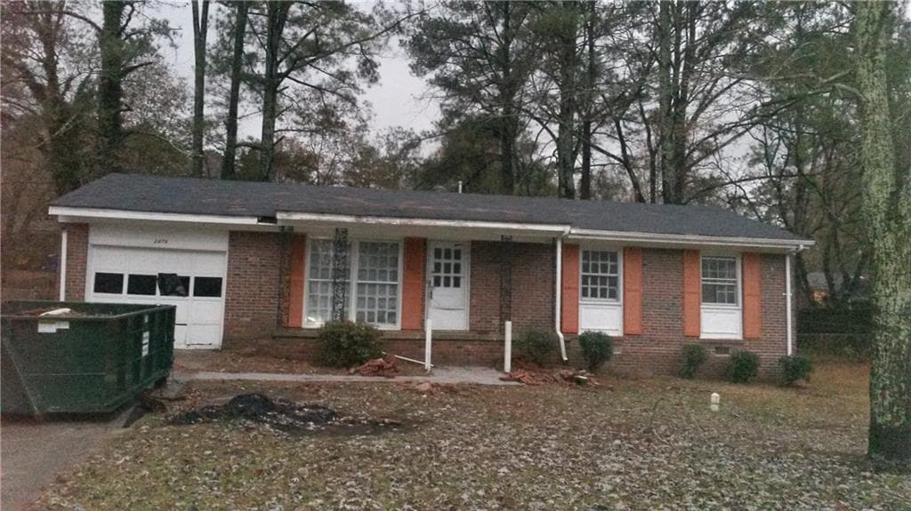 3 bedroom, 1,075 sq ft single family residence sold at 2479 Yolanda Trail, Ellenwood, GA 30294