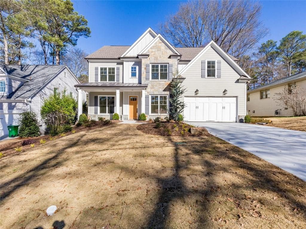 5 bedroom, 3,574 sq ft single family residence sold at 1628 Richwood Drive, Brookhaven, GA 30319