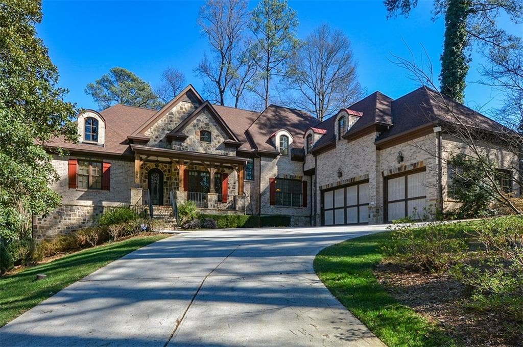 5 bedroom, 6,286 sq ft single family residence sold at 6279 Cherry Tree Lane, Atlanta, GA 30328