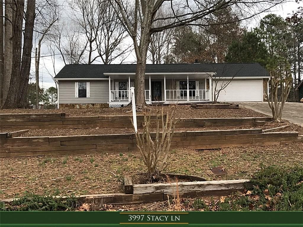 3 bedroom, 1,240 sq ft single family residence sold at 3997 Stacy Lane, Snellville, GA 30039