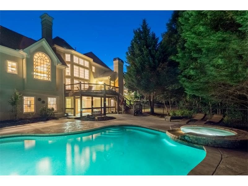 5 bedroom, 4,192 sq ft single family residence sold at 710 Newport Hollow, Alpharetta, GA 30005