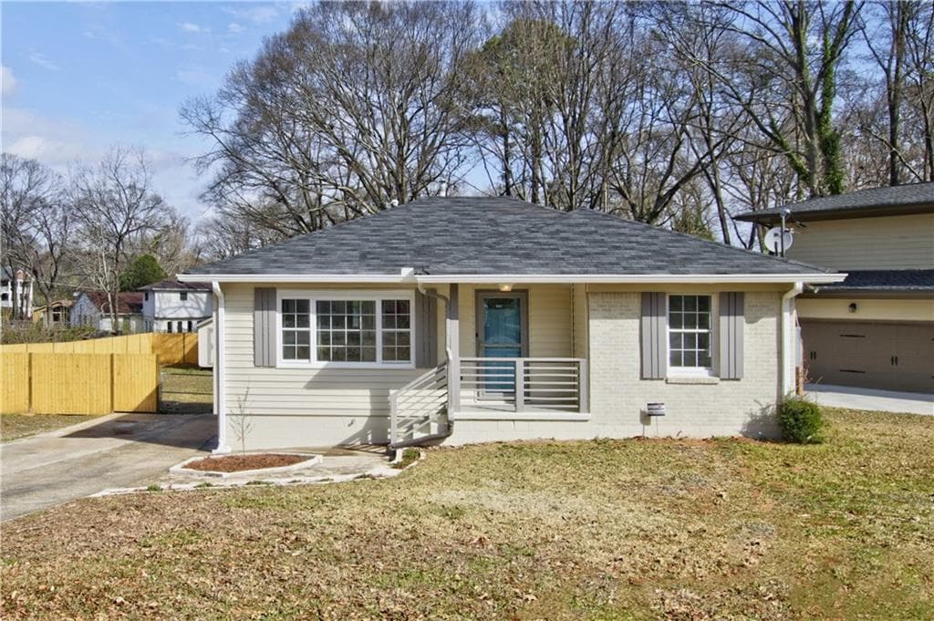 2 bedroom, 1,000 sq ft single family residence sold at 2019 Braeburn Circle, Atlanta, GA 30316
