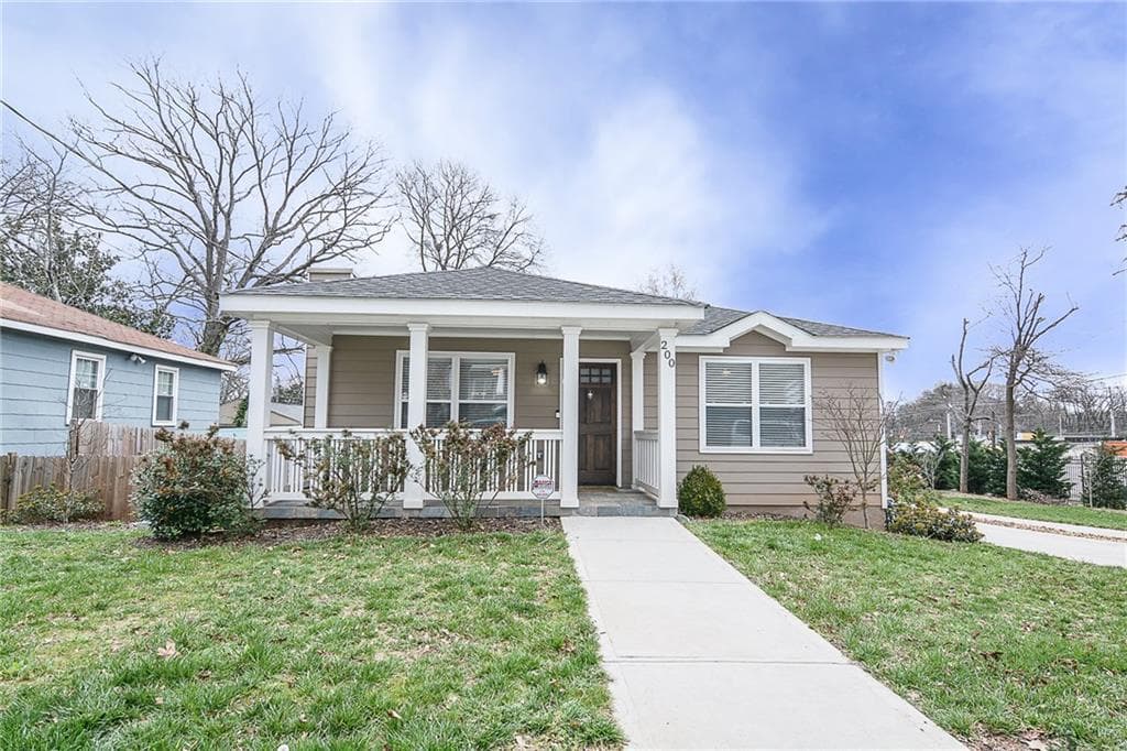 3 bedroom, 1,860 sq ft single family residence sold at 200 Cleveland Street, Atlanta, GA 30316