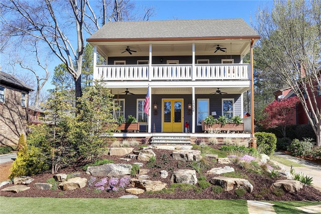 5 bedroom, 3,884 sq ft single family residence sold at 1236 Minhinette Drive, Roswell, GA 30075