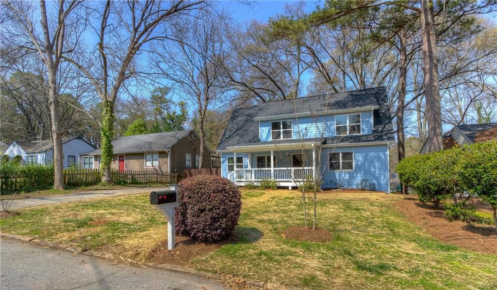 4 bedroom single family residence sold at 1630 Braeburn Drive, Atlanta, GA 30316
