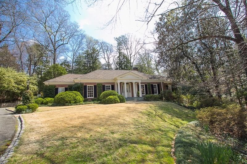 4 bedroom single family residence sold at 3425 Wood Valley Road, Atlanta, GA 30327
