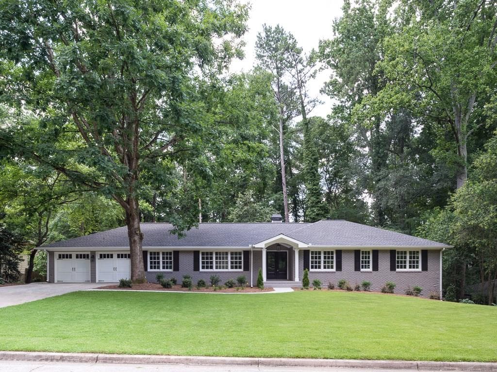 4 bedroom, 1 sq ft single family residence sold at 2870 Ridge Valley Road, Atlanta, GA 30327