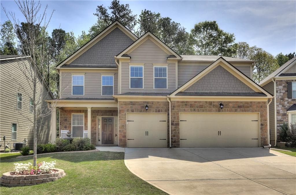 5 bedroom, 4,118 sq ft single family residence sold at 592 Olympic Way, Acworth, GA 30102