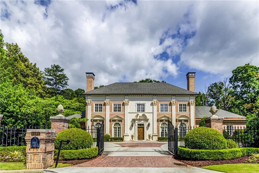 5 bedroom, 9,990 sq ft single family residence sold at 4191 Randall Court, Atlanta, GA 30327