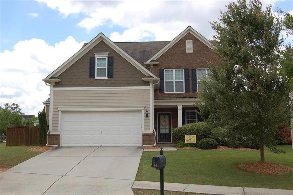 4 bedroom, 2,496 sq ft single family residence sold at 301 Ridgewood Trail, Canton, GA 30115