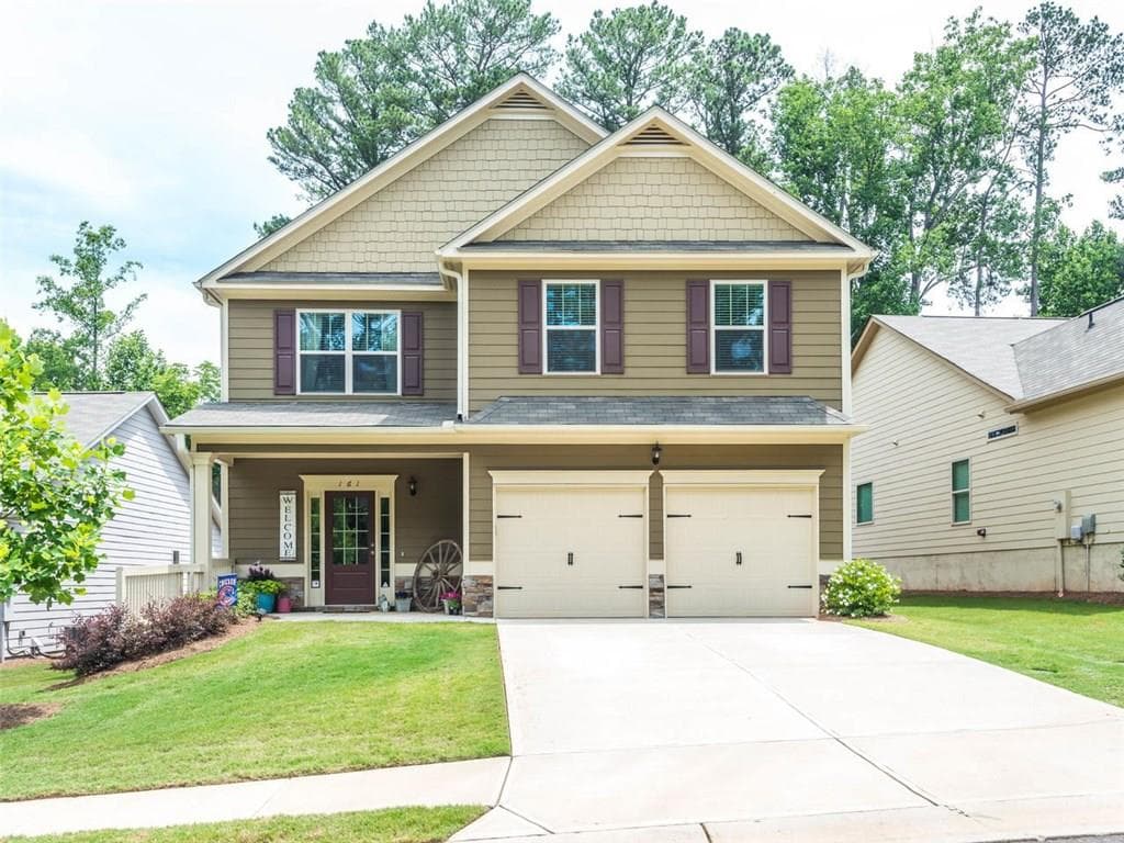 4 bedroom, 2,260 sq ft single family residence sold at 161 Stone Manor Court, Woodstock, GA 30188
