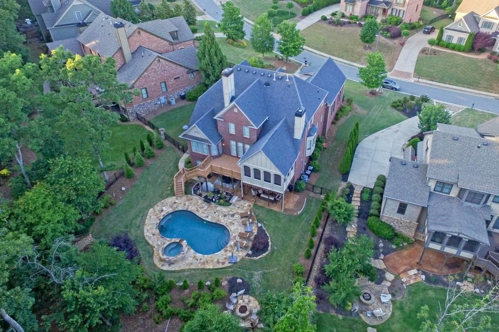 6 bedroom, 6,194 sq ft single family residence sold at 1705 Ardglass Court, Kennesaw, GA 30152