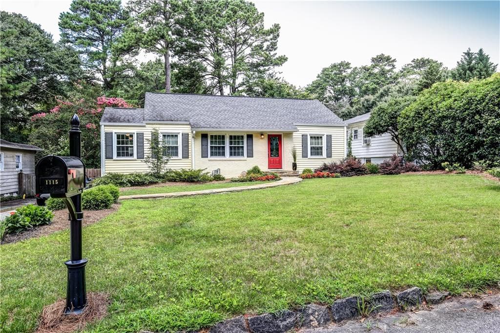 2 bedroom, 1,251 sq ft single family residence sold at 1115 Lindridge Drive, Atlanta, GA 30324