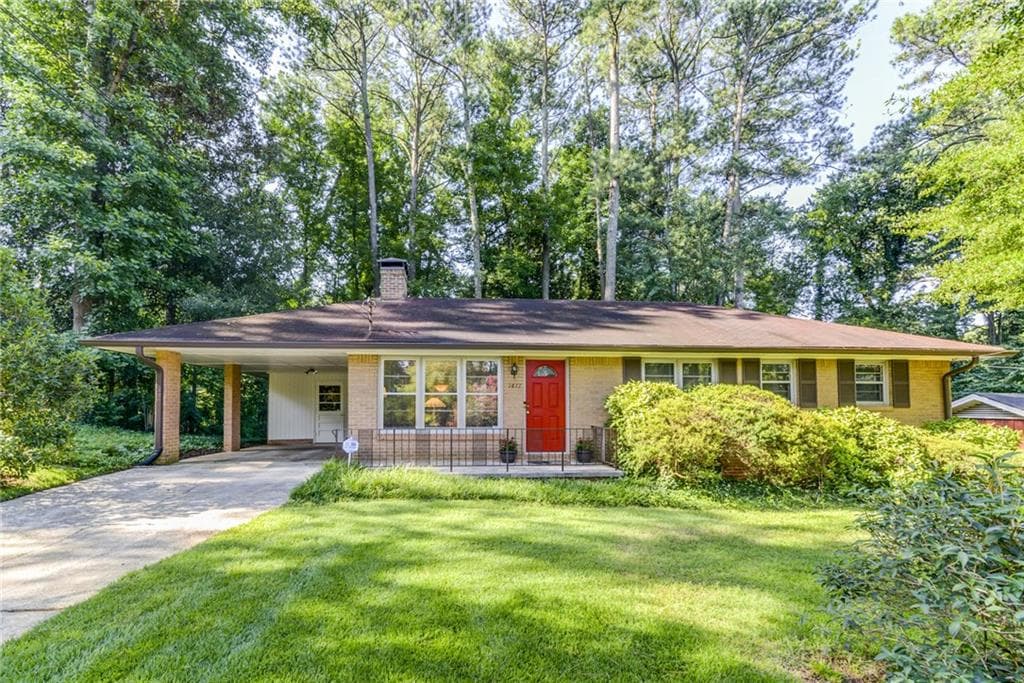 3 bedroom, 1,243 sq ft single family residence sold at 1433 Willivee Drive, Decatur, GA 30033