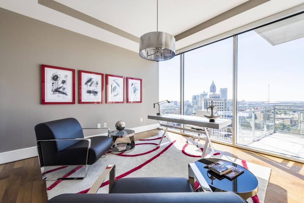 3 bedroom, 2,288 sq ft condominium sold at 1065 Peachtree Street 3702, Atlanta, GA 30309