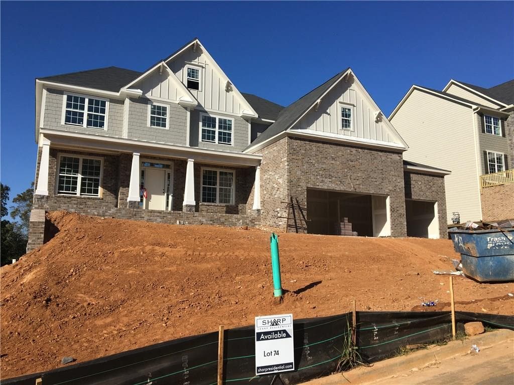 5 bedroom, 3,700 sq ft single family residence sold at 353 Heritage Overlook, Woodstock, GA 30188