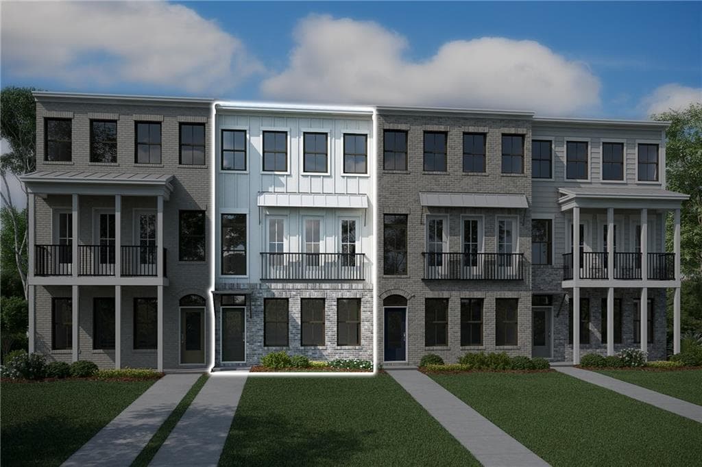 2 bedroom, 1,880 sq ft townhouse sold at 2040 Rockledge Road 207, Atlanta, GA 30324