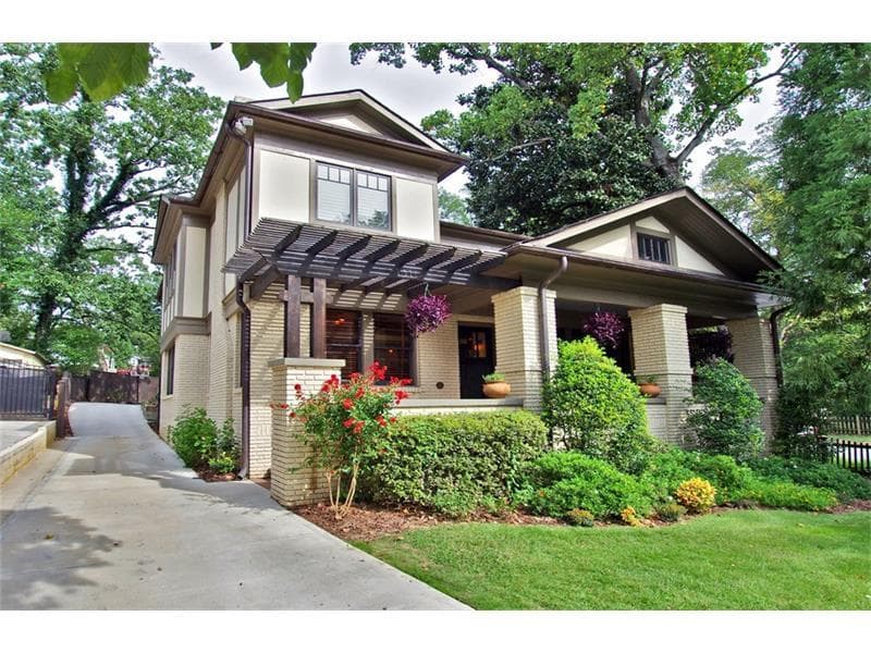 5 bedroom single family residence sold at 1310 N Highland Avenue, Atlanta, GA 30306