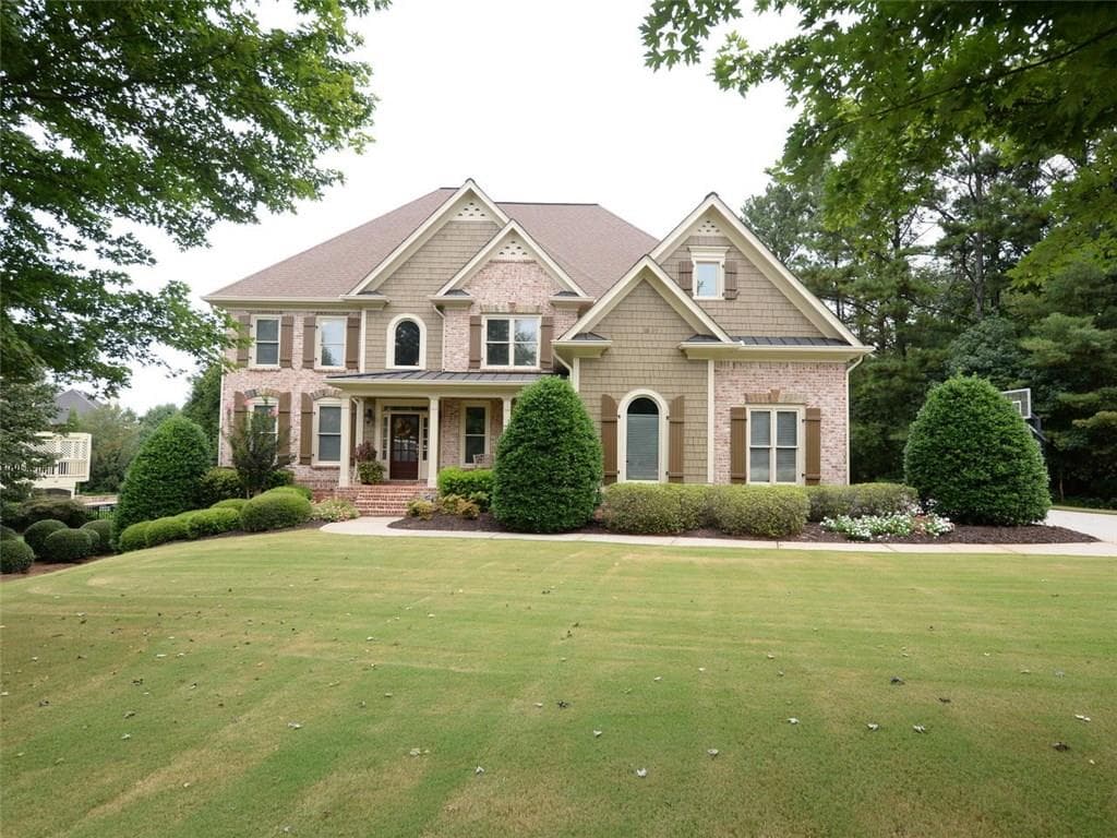 6 bedroom, 6,112 sq ft single family residence sold at 2325 S Clement Road, Cumming, GA 30041