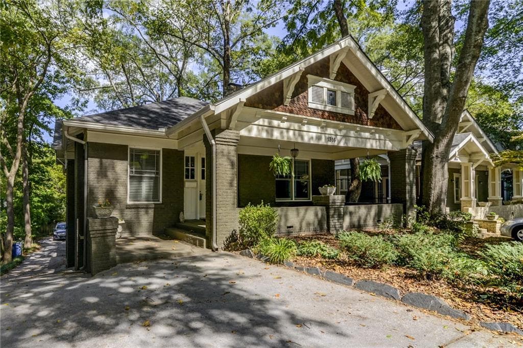 4 bedroom, 3,400 sq ft single family residence sold at 1316 North Avenue, Atlanta, GA 30307