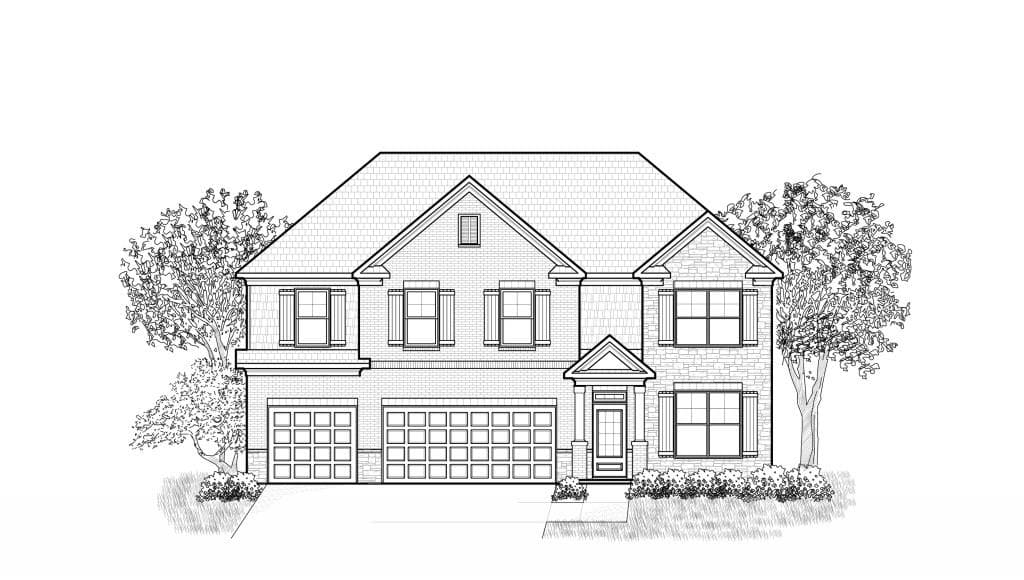 5 bedroom, 3,433 sq ft single family residence sold at 7565 Bromyard Terrace, Cumming, GA 30040