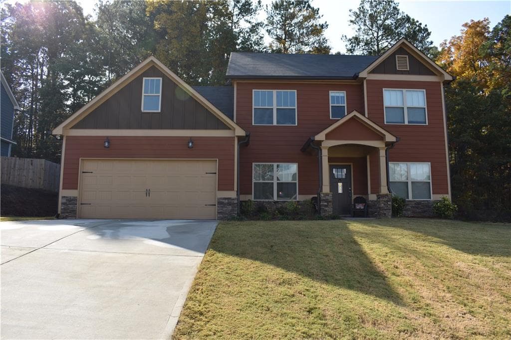 5 bedroom, 2,280 sq ft single family residence sold at 232 Millstone Glen, Dallas, GA 30157