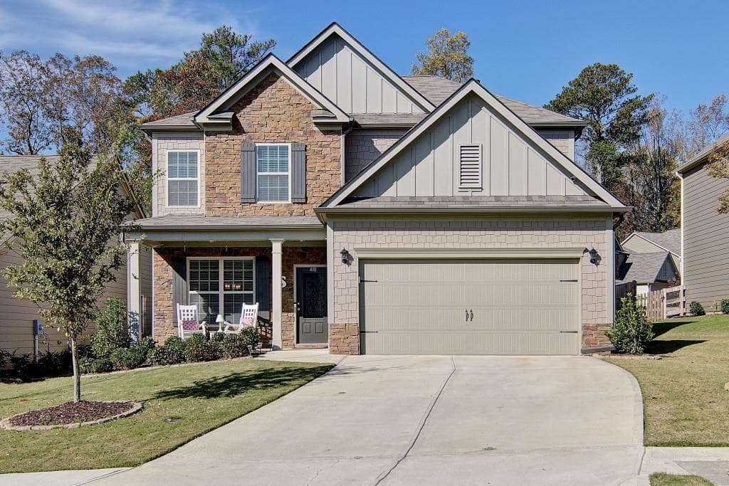 3 bedroom, 2,142 sq ft single family residence sold at 410 Providence Walk Street, Canton, GA 30114
