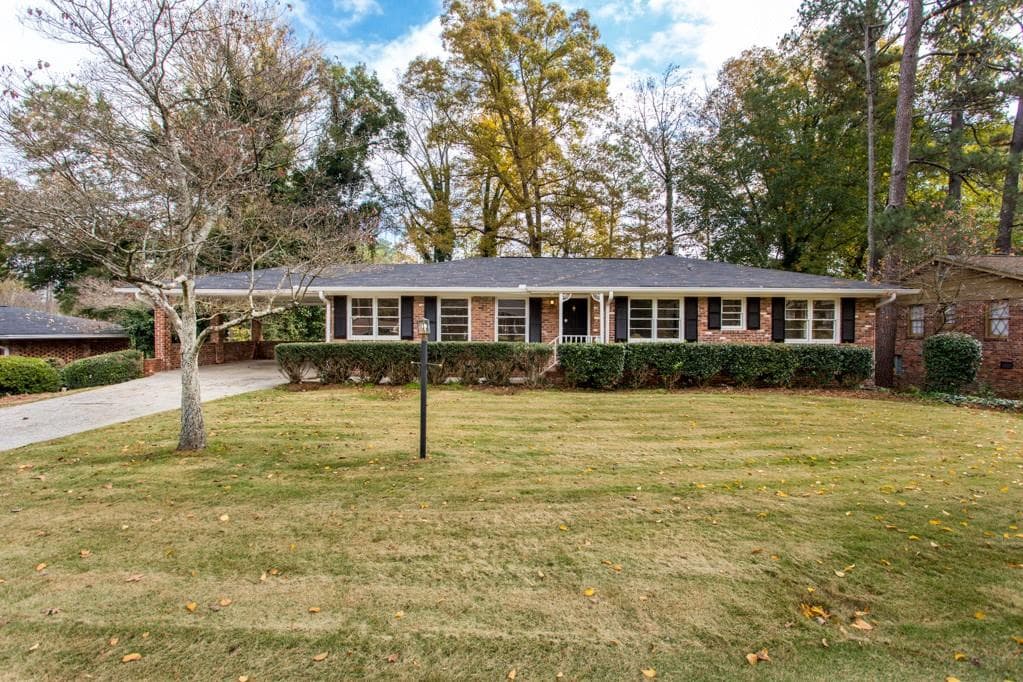 4 bedroom, 1,769 sq ft single family residence sold at 6705 Wright Road, Sandy Springs, GA 30328