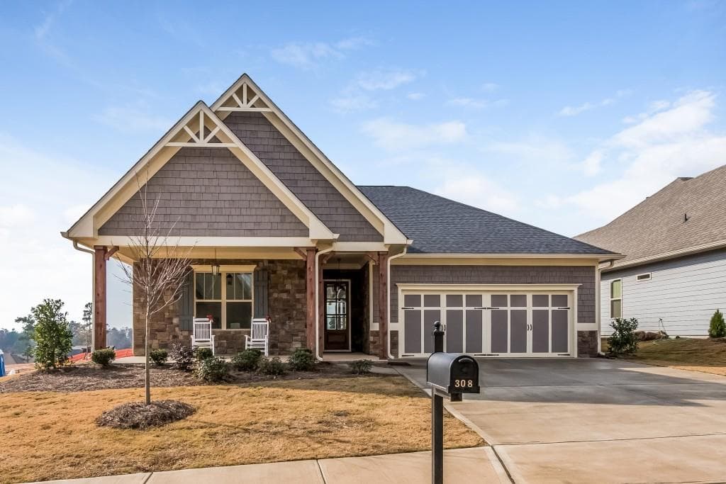 3 bedroom, 2,056 sq ft single family residence sold at 308 Woodridge Pass, Canton, GA 30114