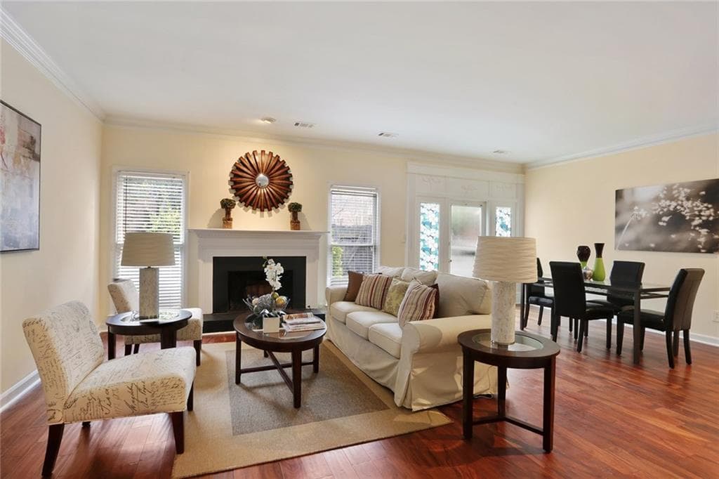 3 bedroom, 2,112 sq ft townhouse sold at 35 Lullwater Place, Atlanta, GA 30307