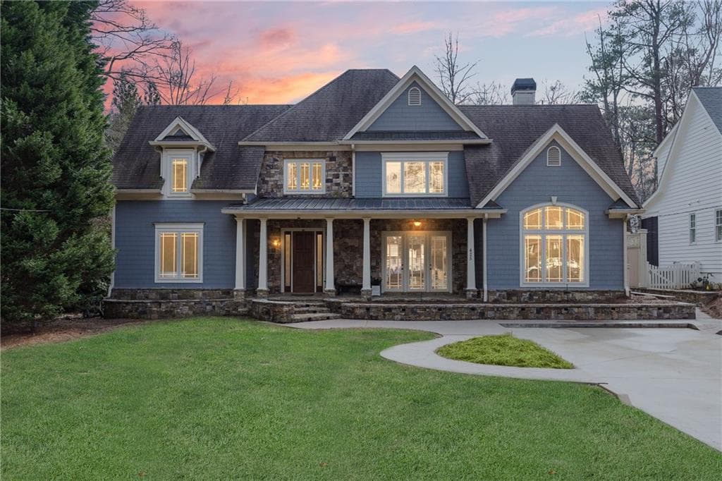 5 bedroom, 5,892 sq ft single family residence sold at 425 Valley Brook Drive, Atlanta, GA 30342