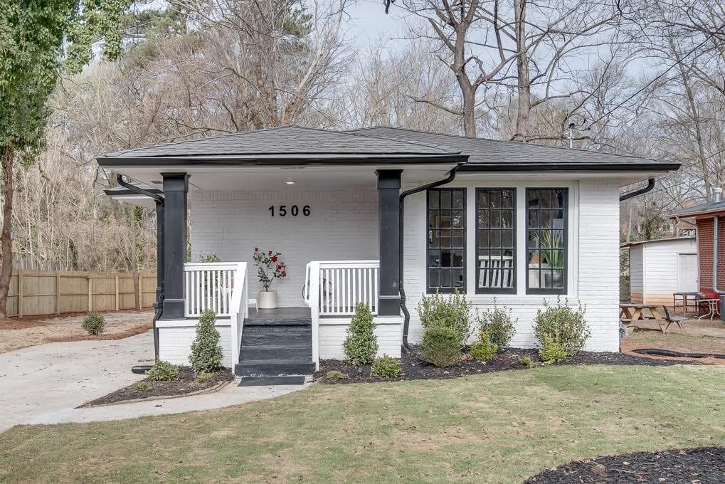 2 bedroom single family residence sold at 1506 Woodbine Avenue, Atlanta, GA 30317