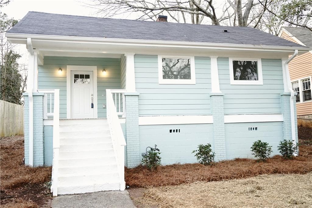 3 bedroom, 1,260 sq ft single family residence sold at 1245 Grant Street, Atlanta, GA 30315