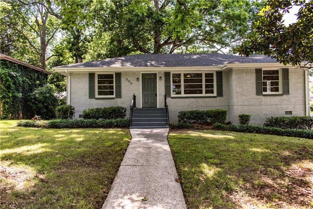 3 bedroom single family residence sold at 599 Blake Avenue, Atlanta, GA 30316