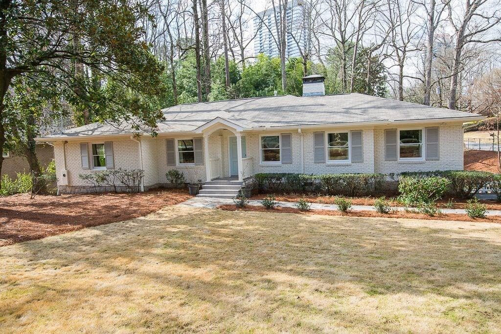 4 bedroom single family residence sold at 3734 Narmore Drive, Atlanta, GA 30319