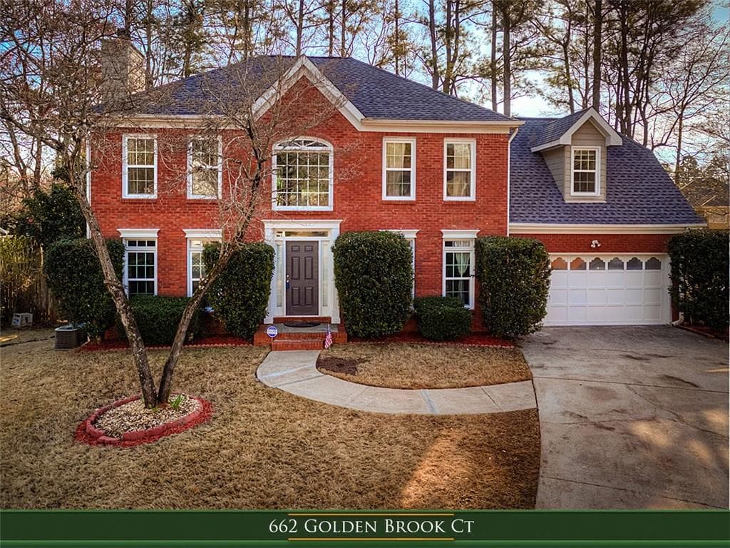 4 bedroom, 1,951 sq ft single family residence sold at 662 Golden Brook Court, Lawrenceville, GA 30043