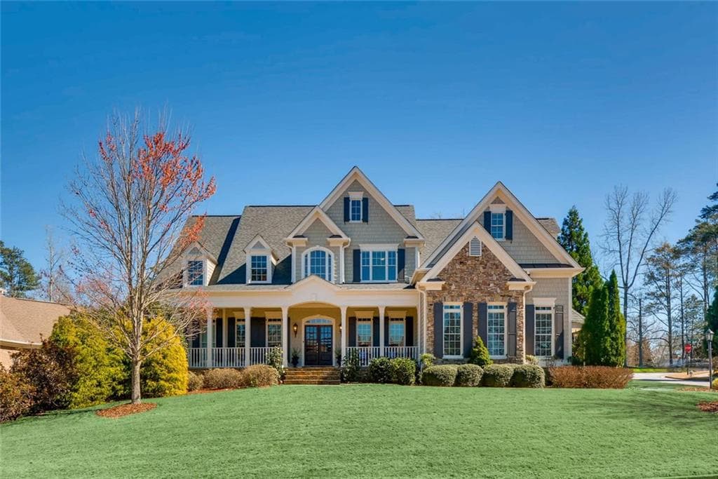 6 bedroom, 6,116 sq ft single family residence sold at 4537 Monet Drive, Roswell, GA 30075