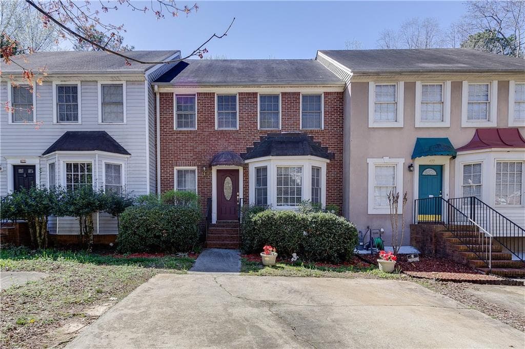2 bedroom townhouse sold at 475 Salem Woods Drive, Marietta, GA 30067