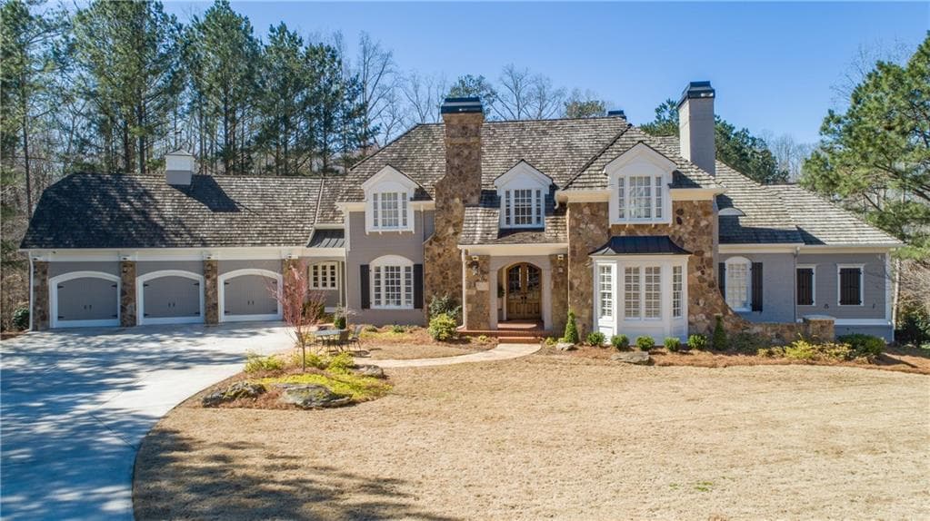 7 bedroom, 9,498 sq ft single family residence sold at 760 Owens Lake Road, Milton, GA 30004
