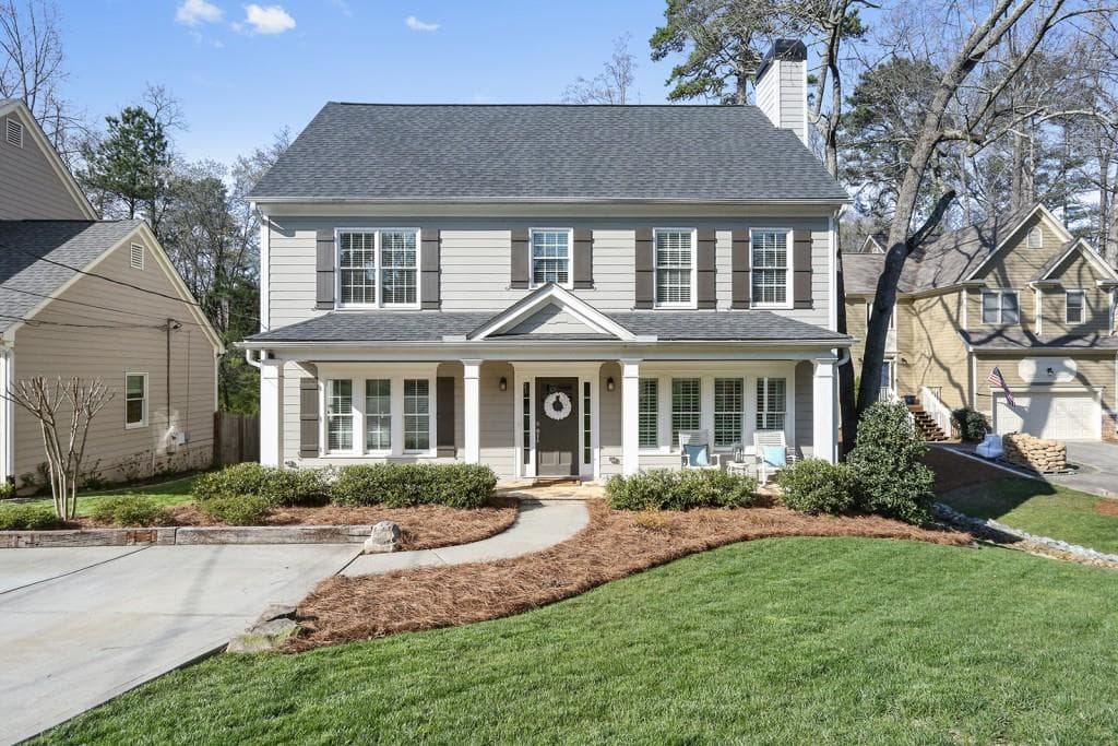 4 bedroom, 2,500 sq ft single family residence sold at 1802 Duke Road, Atlanta, GA 30341