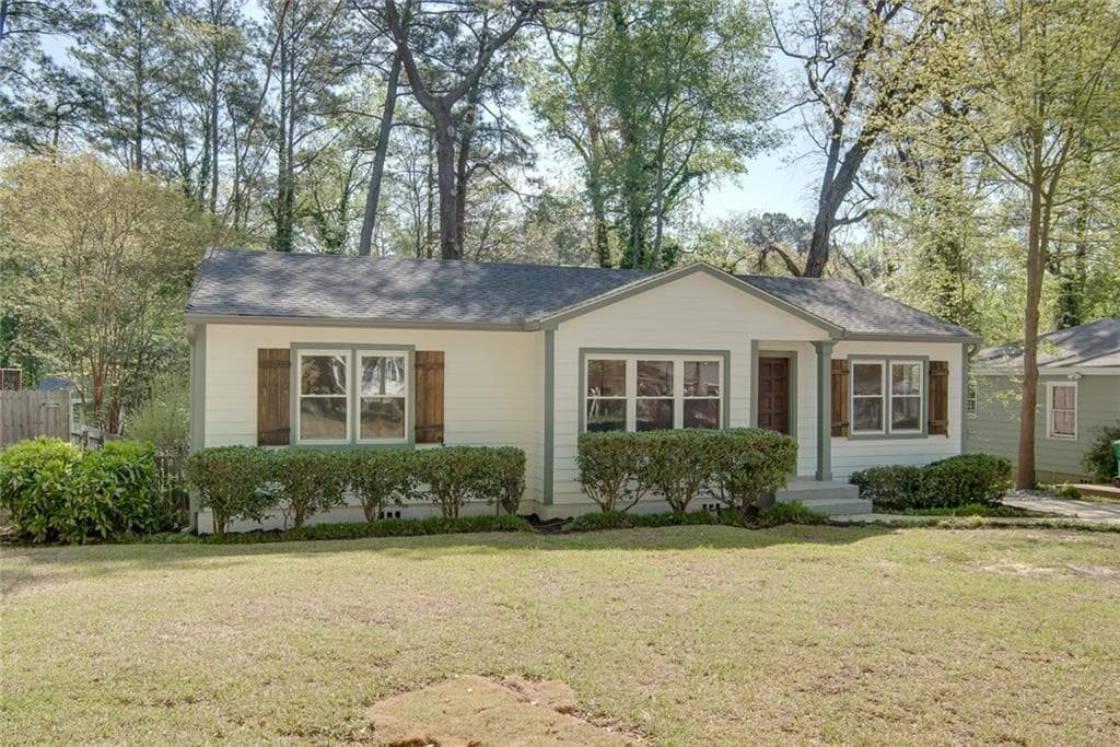 3 bedroom single family residence sold at 1681 Bristol Drive, Atlanta, GA 30329